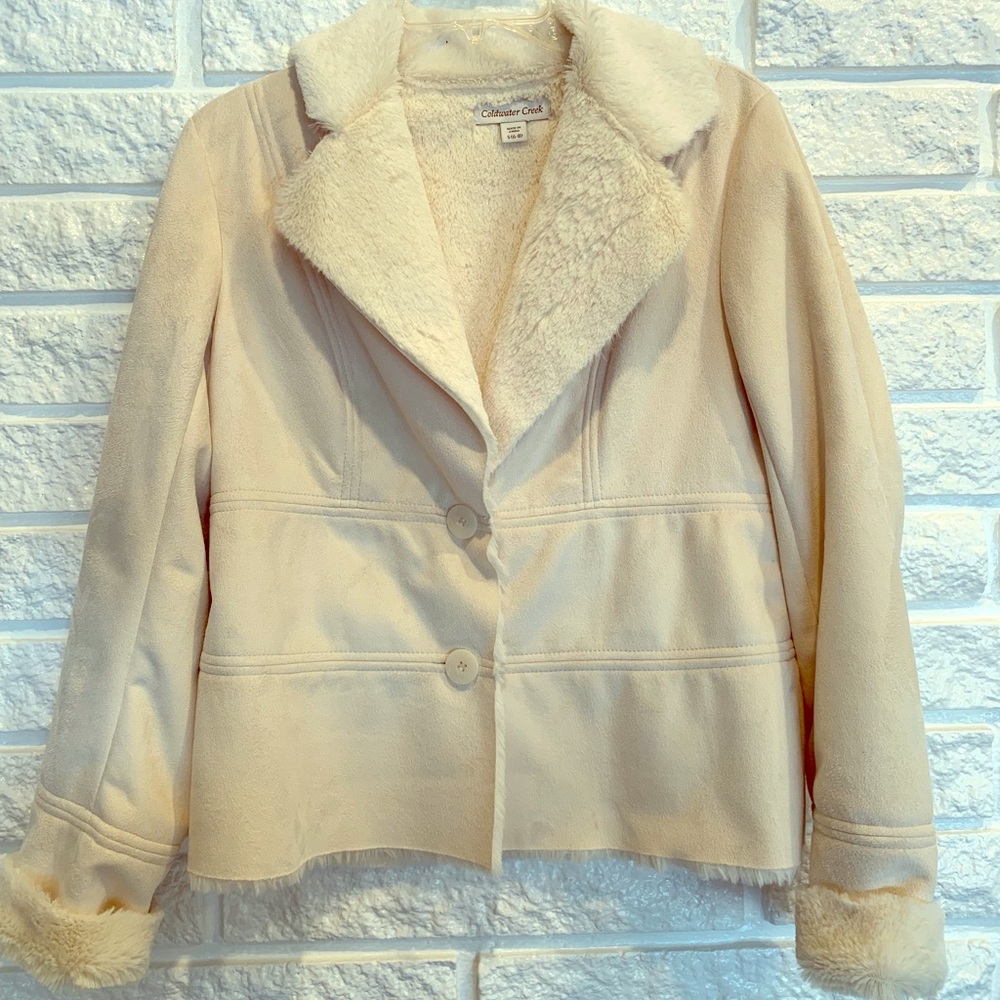 Faux Suede Jacket